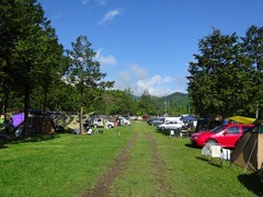 朝のスプラッシュガーデン秩父
