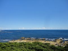 野島崎灯台から太平洋