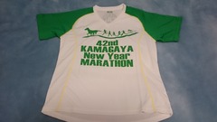 第42回鎌ケ谷新春マラソンTシャツ表
