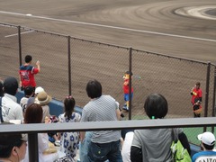 試合開始前のカービィ