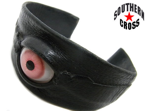 NECROMANCE 希少 ネクロマンス 義眼 レザー ブレス バングル