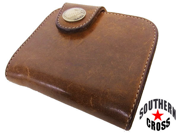 Bizarre ビザール ロングウォレット 三つ折り財布 シルバーコンチョ付