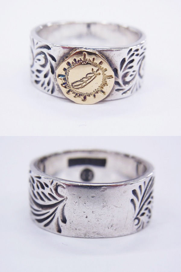 ネイティブスピリット バングル フェザー NATIVE SPIRIT K18 ホーク