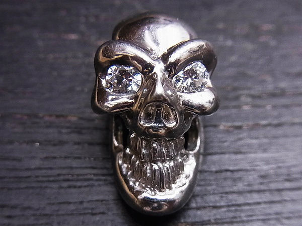 BWL/ビルウォールレザー スカルビーズ プラチナ/2ダイヤをお買取致し