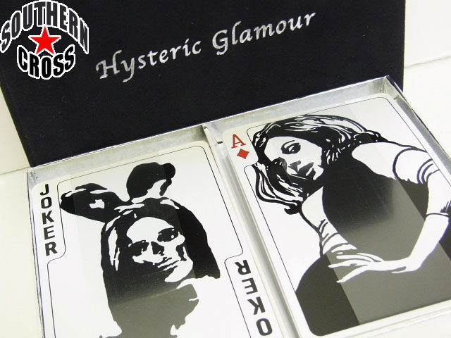 HYSTERIC GLAMOUR/ヒステリックグラマー【お洒落】トランプ/カード