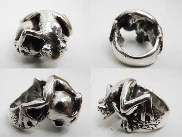 GREAT FROG/グレートフロッグ【11-12号】フロッグスカルリング GREAT FROG/グレートフロッグ【11-12号】フロッグスカルリング