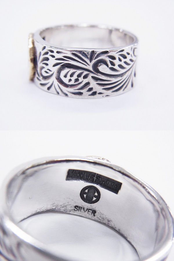 ネイティブスピリット 18Kシルバーバングル Native Spirit】ネイティブ