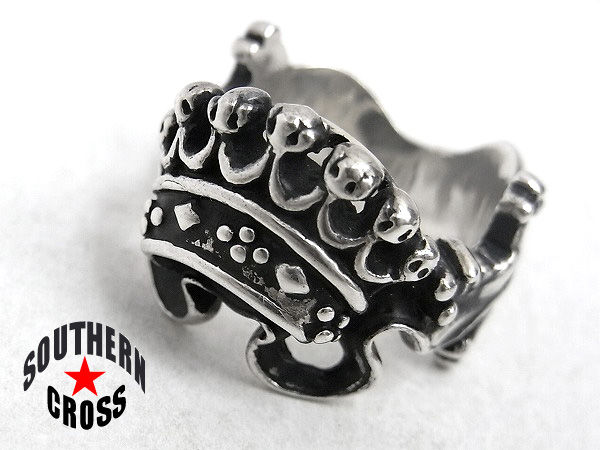 Leathers & Treasures/レザーズ&トレジャーズ【20号】クラウンリング 