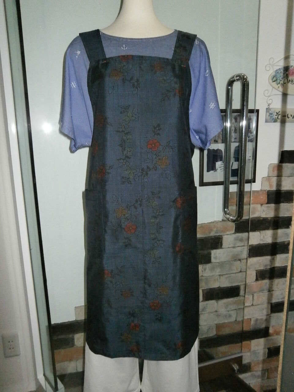 着物リメイクとポーチ そーいんぐまま