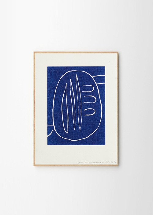 leise-dich-abrahamsen-area-A4-frame-wood