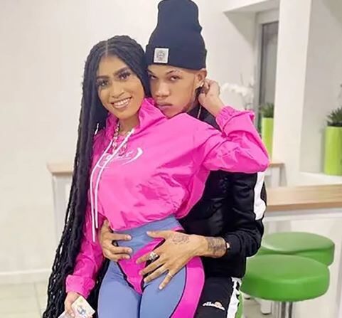 Silk Boss and his girlfriend
