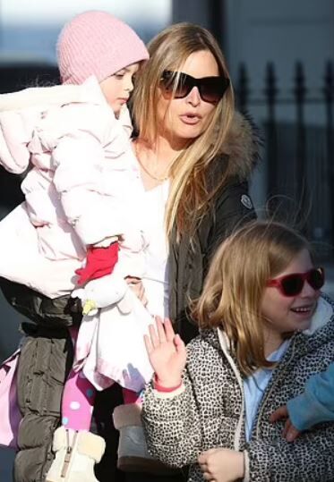 Holly Valance and her kids