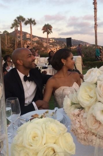 Olu and Misty Copeland`s wedding photo