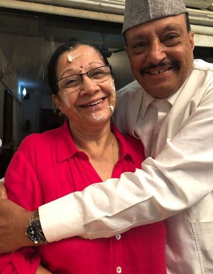 Reyhna Pandit parents