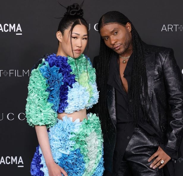 Jaime Xie with actor Law Roach