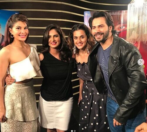 Sakshi Joshi with star cast of Judwa 2