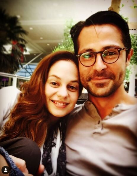 Melanie Zanetti with her boyfriend