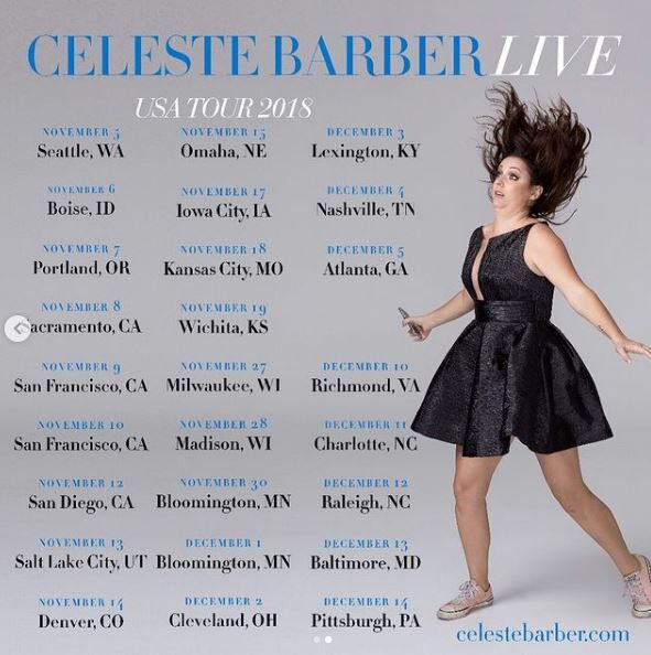 Celeste Barber USA Tour