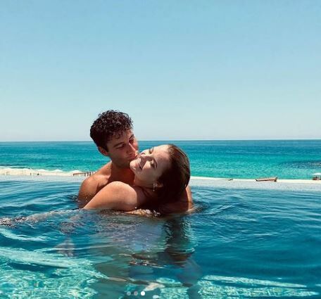 Brooke Hyland with Barret Hirschberg
