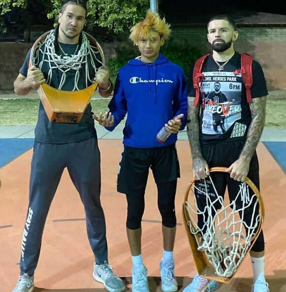Gio Wise with his friends