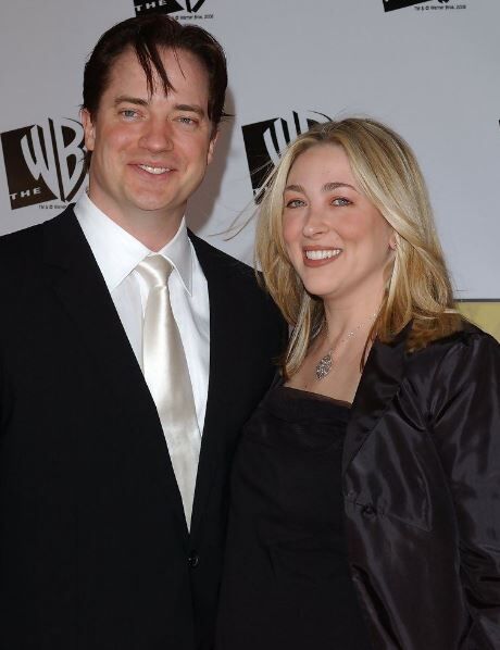 Afton Smith with her former husband Brendan Fraser