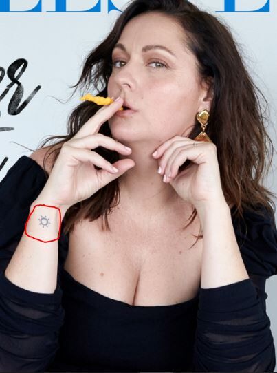 Celeste Barber tattoo