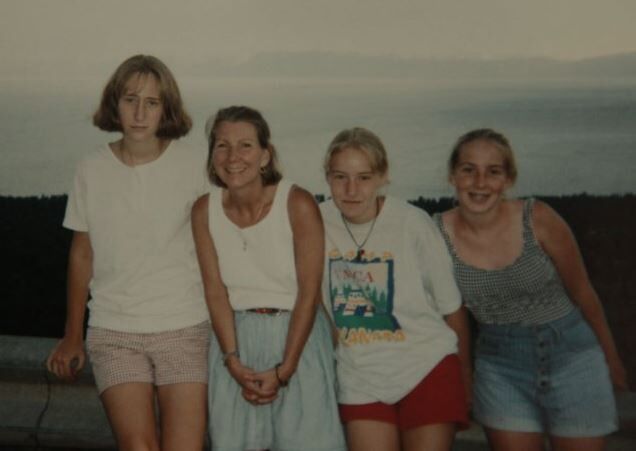 Kathleen and her daughters