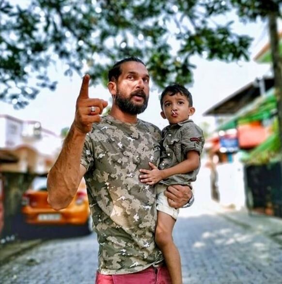 Jiya Irani with his son Jagon