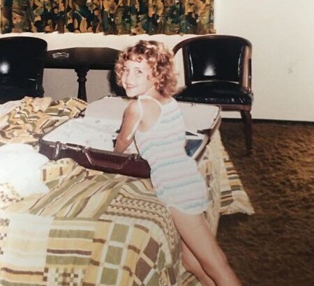 Stephanie Hollman`s childhood picture