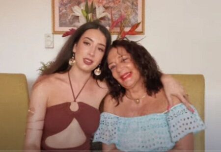 Naika (Singer) posted a YouTube video with her mother Vina