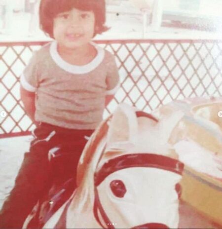 Michel Faro Do Prado childhood picture