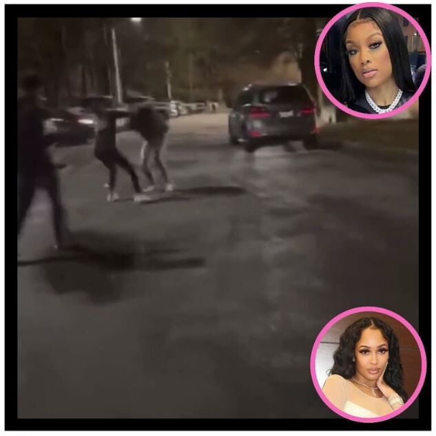 Kayla B and MoMo fight