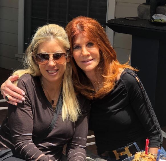 Jennifer with her mother Susan B Krevoy