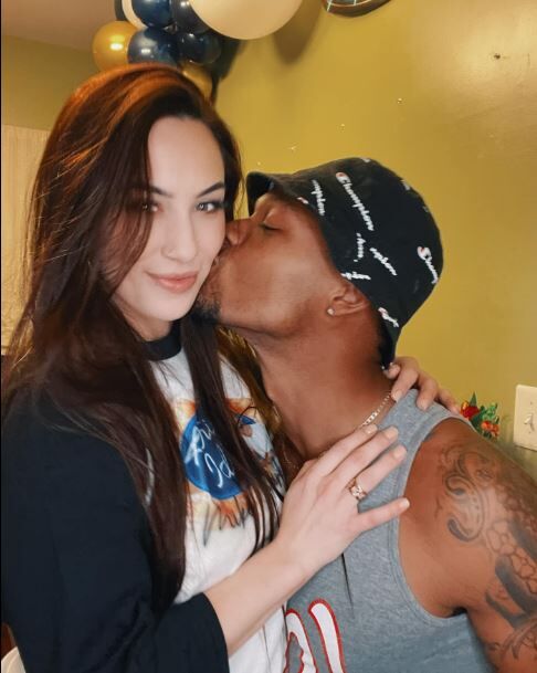 Mike Parker and his friend