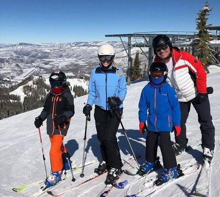 Stephanie Hollman on trip with her family