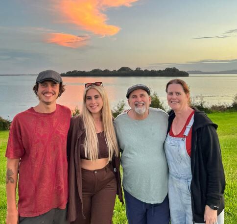 Ariella Nyssa with her family