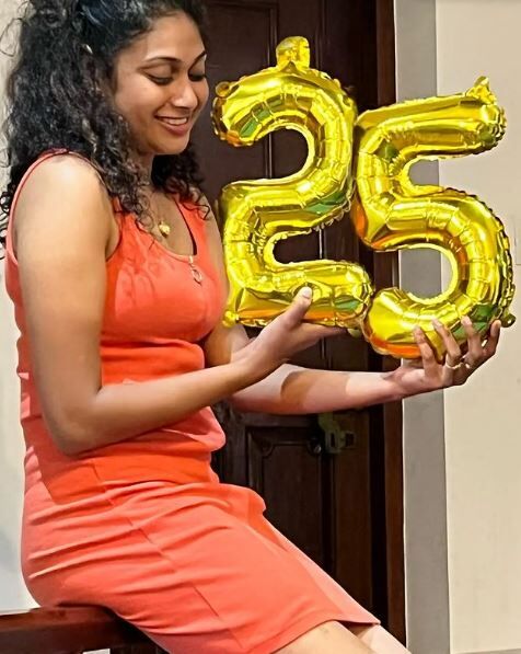 Janaki Sudheer on her 25th birthday