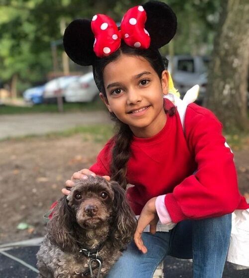 Mira Singh has a pet dog