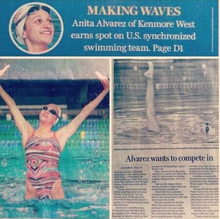 Anita Alvarez Career- Swimmer
