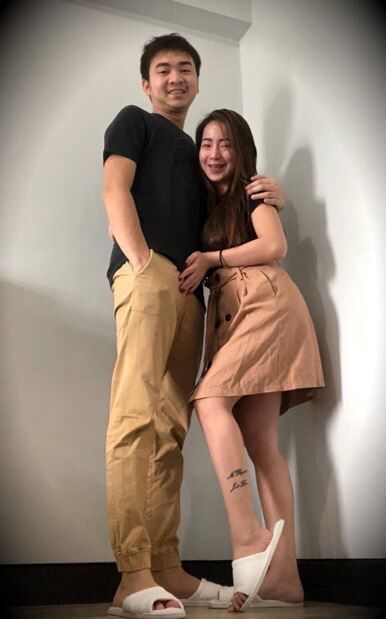 Xian Gaza and his girlfriend Irish Tan