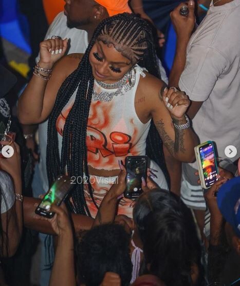 Ari Fletcher loves to go for parties