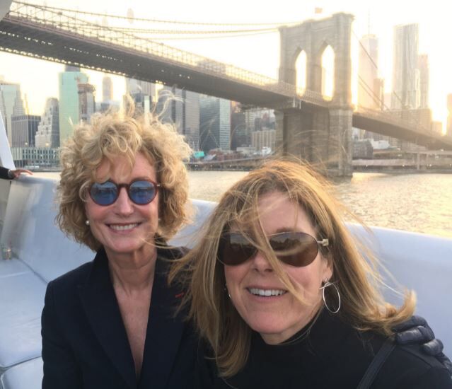 Kathryn Kranhold with her wife Lisa Banes