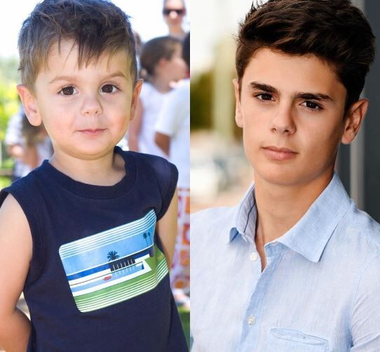 Connor Gosatti childhood image