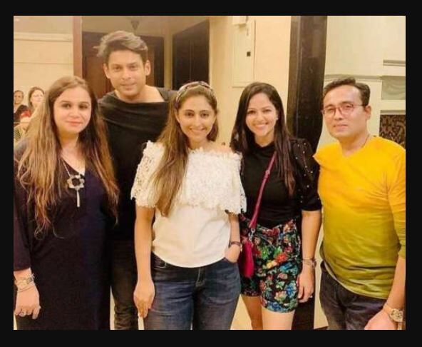 Sidharth Shukla with Sister