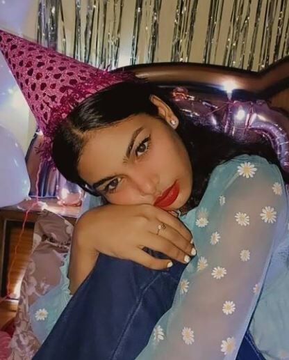 Shreya on her 18th birthday