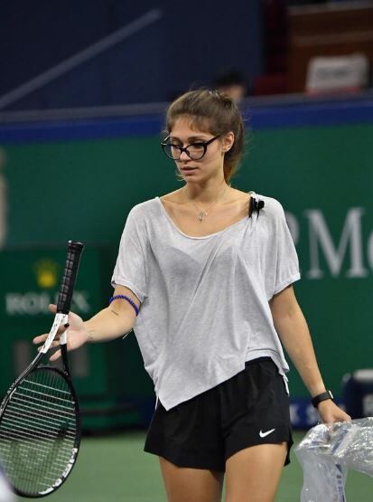 Olga Sharypova is a tennis player