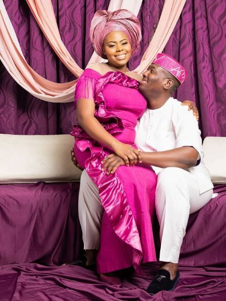 Leke Adeboye with his wife Titilope Adeboye