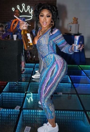 Ari Fletcher consumes liquor occasionally