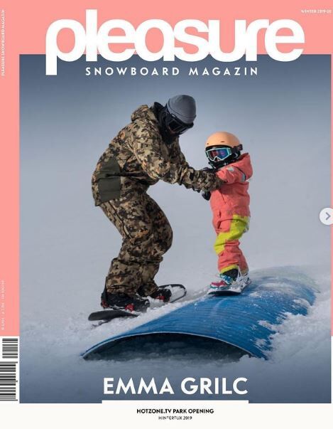 Marko Grilc appeared on the cover page of a magazine