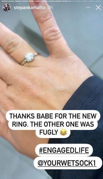 Stephanie Matto engaged
